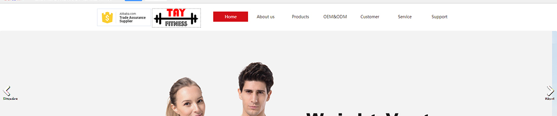 Tayfitness网页设计效果图 k8凯发网络网站案例