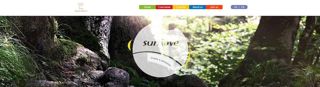 sunlove网页设计效果图 k8凯发网络网站案例