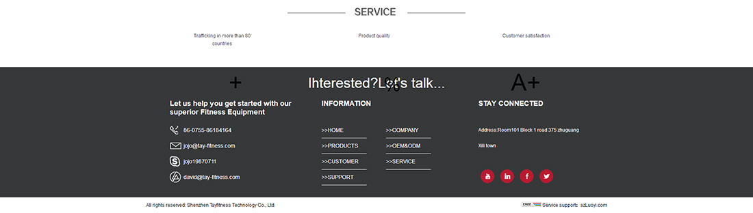 Tayfitness网页设计效果图 k8凯发网络网站案例