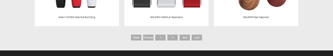 ANLERR网站设计图 k8凯发网络网站案例